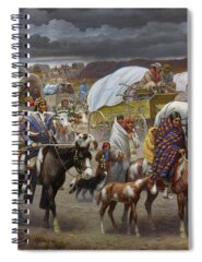 Trail Of Tears Spiral Notebooks