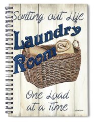Dirty Laundry Spiral Notebooks