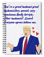 Trump I Phone Cases Spiral Notebooks