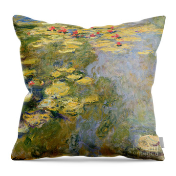 Claude Monet Throw Pillows