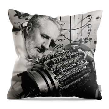 Read Only Memory Throw Pillows