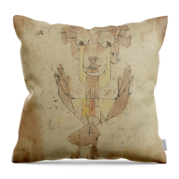 Neo-expressionism Throw Pillows