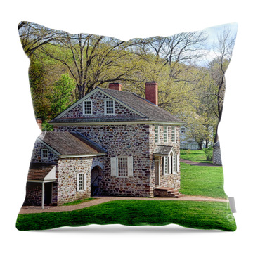 Valley Forge National Historical Park Throw Pillows