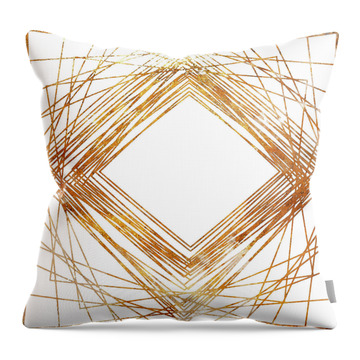 Abstract Drawings Throw Pillows