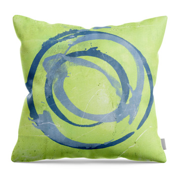 Green Modern Throw Pillows