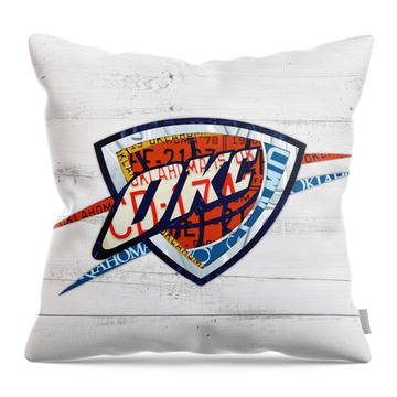 Oklahoma City Thunder Throw Pillows