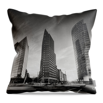 Potsdamer Platz Throw Pillows