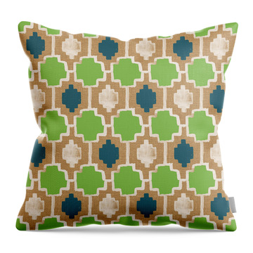 Moroccan Design Throw Pillows