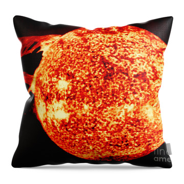 Solar Flare Skylab Throw Pillow