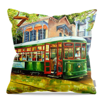 Streetcar Throw Pillows
