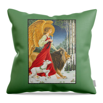 Fantasy Angel Throw Pillows