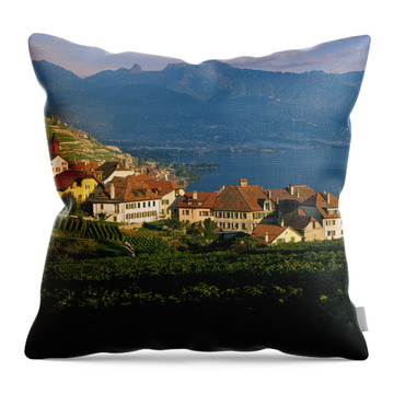 Lavaux Throw Pillows