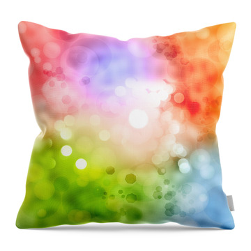 Rainbow Spectrum Throw Pillows