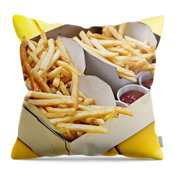 Fast Food Throw Pillows