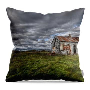 Rust In Peace Throw Pillows