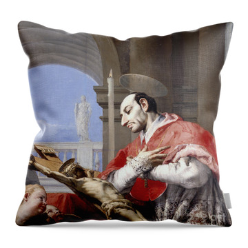 1767-69 Paintings Throw Pillows