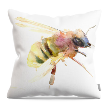 Bee Keeper Throw Pillows