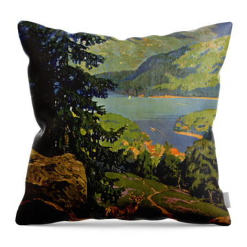 Adirondack Mountains Throw Pillows