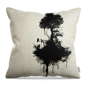Dead Tree Throw Pillows