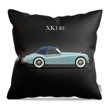 Vintage Performace Cars Throw Pillows