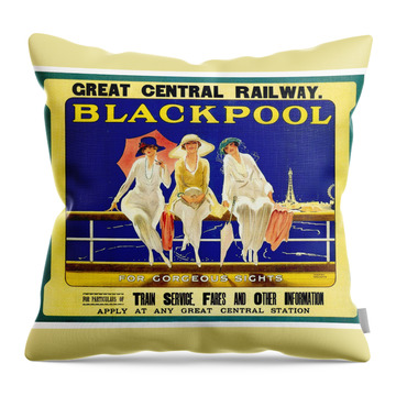 Blackpool Throw Pillows