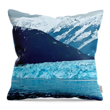 Hubbard Glacier Throw Pillows