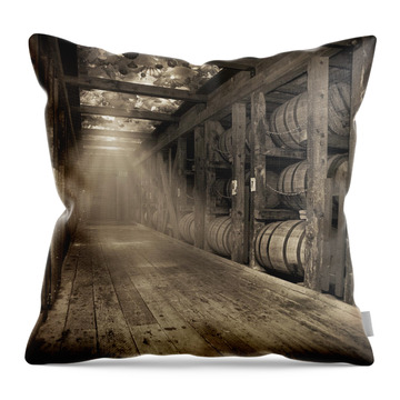 Maker's Mark Distillery Throw Pillows