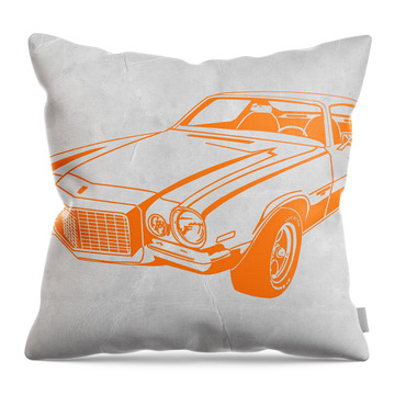 Classic Cars Throw Pillows