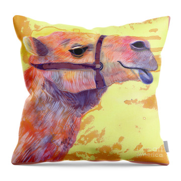 Camel Throw Pillows