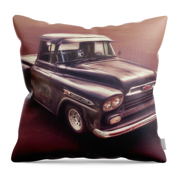 Classic Truck Throw Pillows