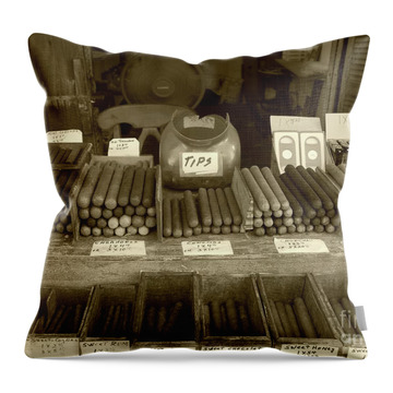 Cigar Store Throw Pillows