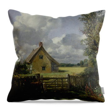 1833 By Constable Throw Pillows