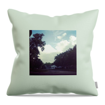 Winding Road Throw Pillows