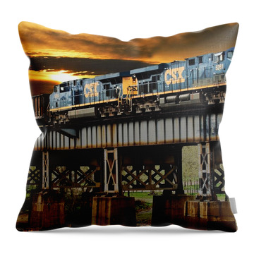 Logistics Throw Pillows