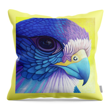 Peregrine Falcon Throw Pillows