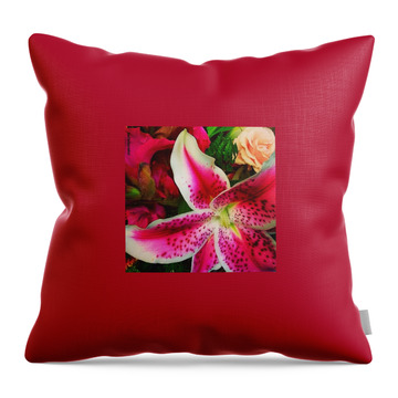 Lily Bloom Throw Pillows
