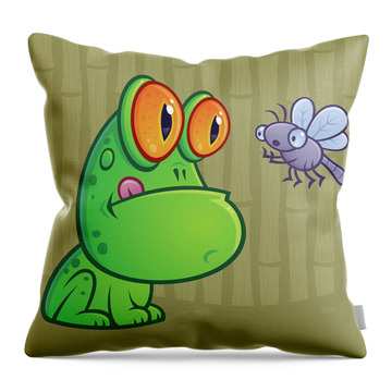 Amphibian Throw Pillows