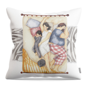 Bed Cover Throw Pillows