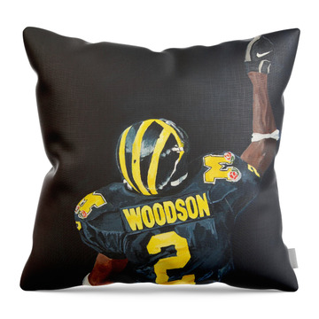 Hail To The Victors Throw Pillows
