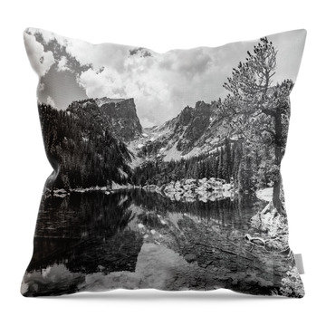 Glacial Lake Throw Pillows