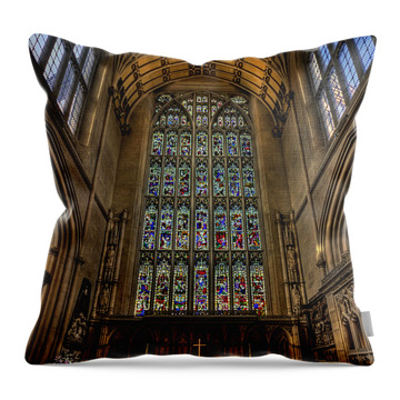 Church Of England Throw Pillows