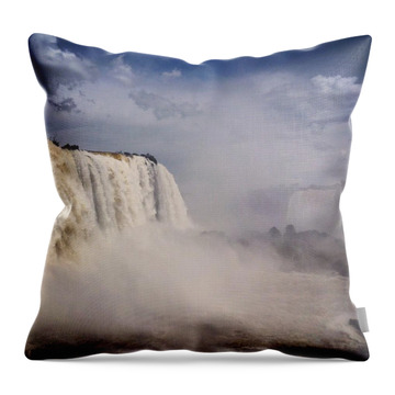Iguazu Falls Throw Pillows