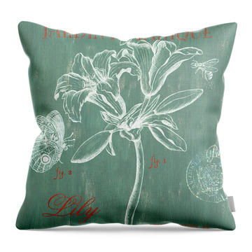 Bringing the Outdoors In Lily Throw Pillows