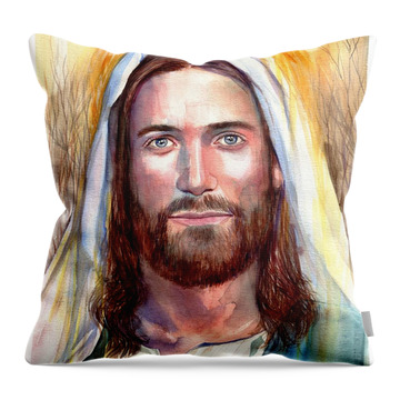 The Evangelist Throw Pillows