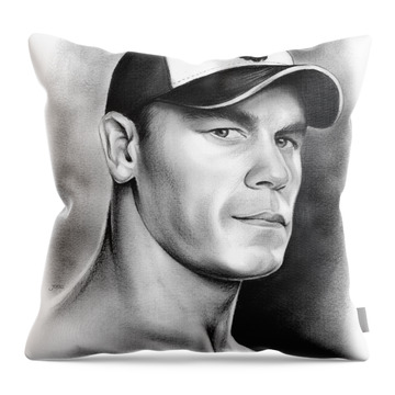 John Cena Throw Pillows