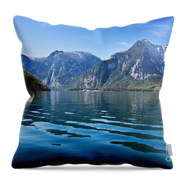 Bavarian Alps Throw Pillows
