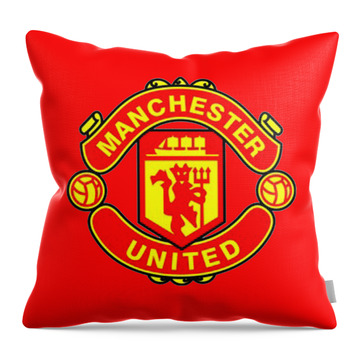 Manchester United Throw Pillows