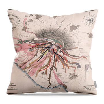 Mount Vesuvius Throw Pillows