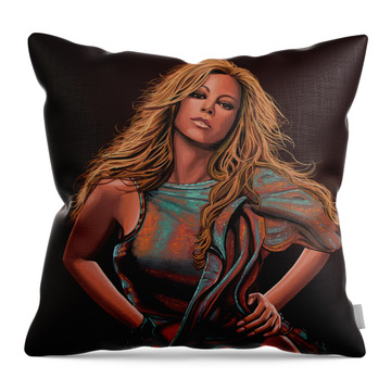 Mariah Carey Throw Pillows