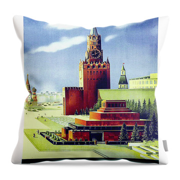 Moscow Kremlin Throw Pillows